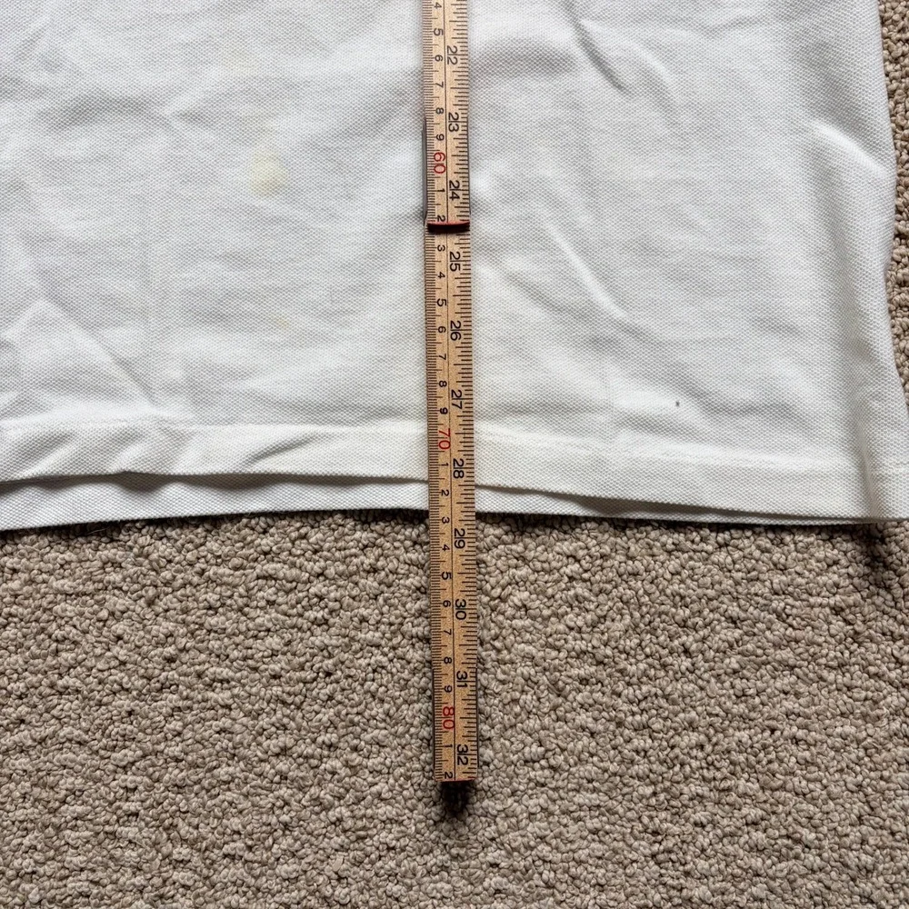 Vintage Mickey & Co Disney Goofy Golf Polo‎ Shirt White Mens XL Made in USA